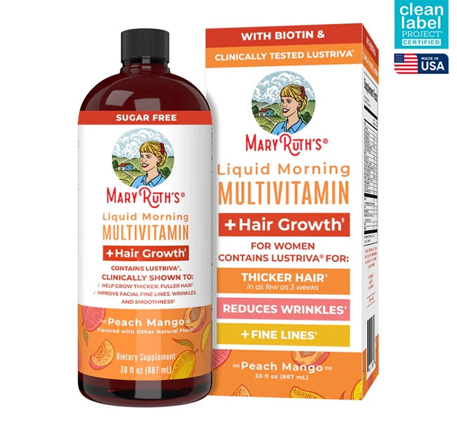 MARYRUTH'S MULTIVITAMÍNICO® Crecimiento del cabello (887ml)
