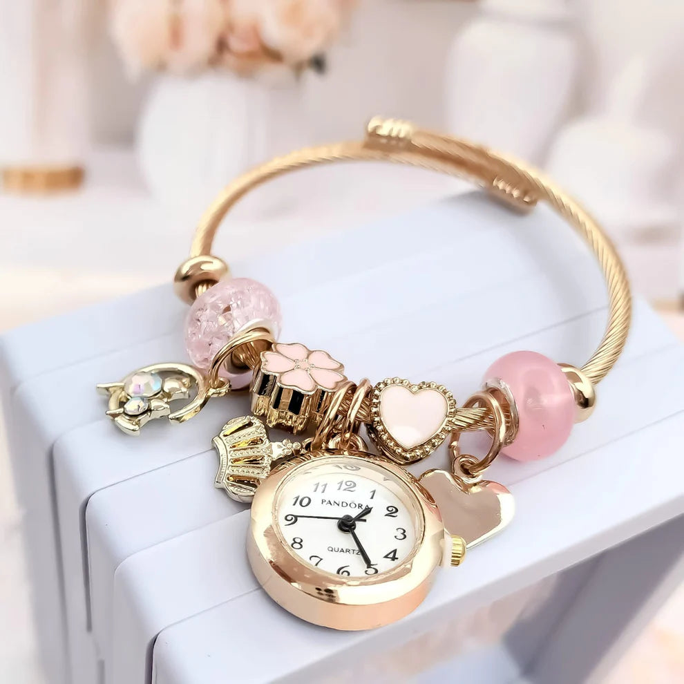 Reloj pandora dorado hotsell
