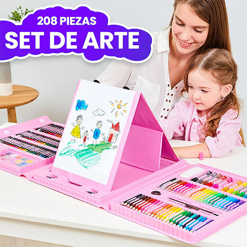 SET DE ARTE DIDÁCTICO PROFESIONAL® 208 Piezas